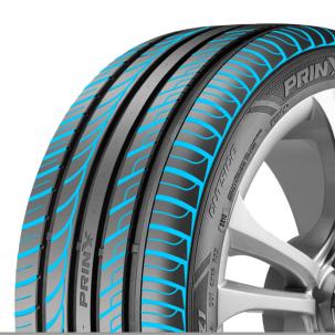 Сопротивление аквапланированию шин PRINX HIRACE HZ1 